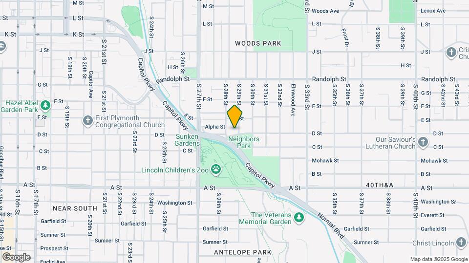 2838-2842 D St Map and Location Details