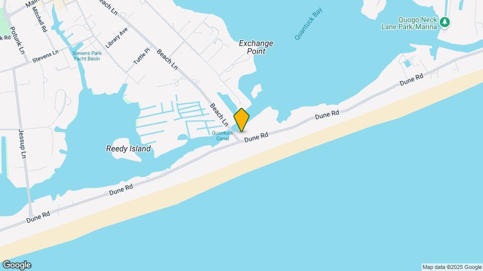 102 Dune Rd Map and Location Details