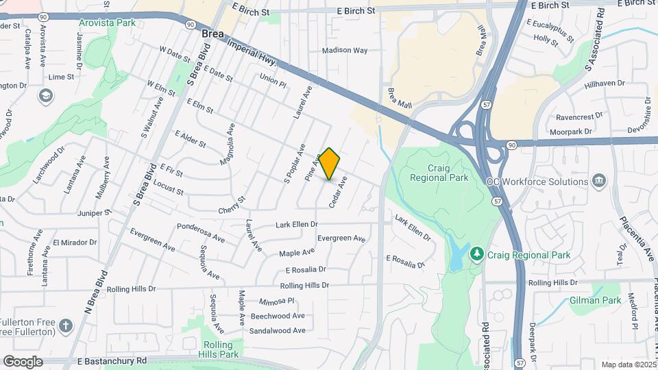 606 Maple Ave Map and Location Details