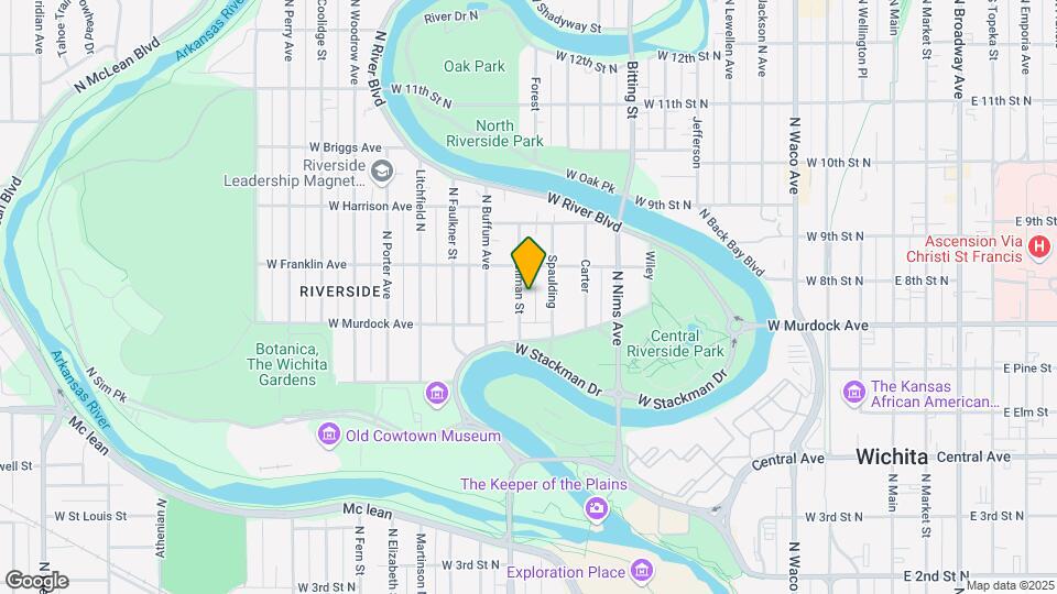 844 N Gilman St Map and Location Details