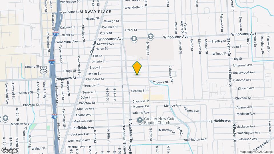 3517 Chippewa St Mapa y Detalles de la Ubicación