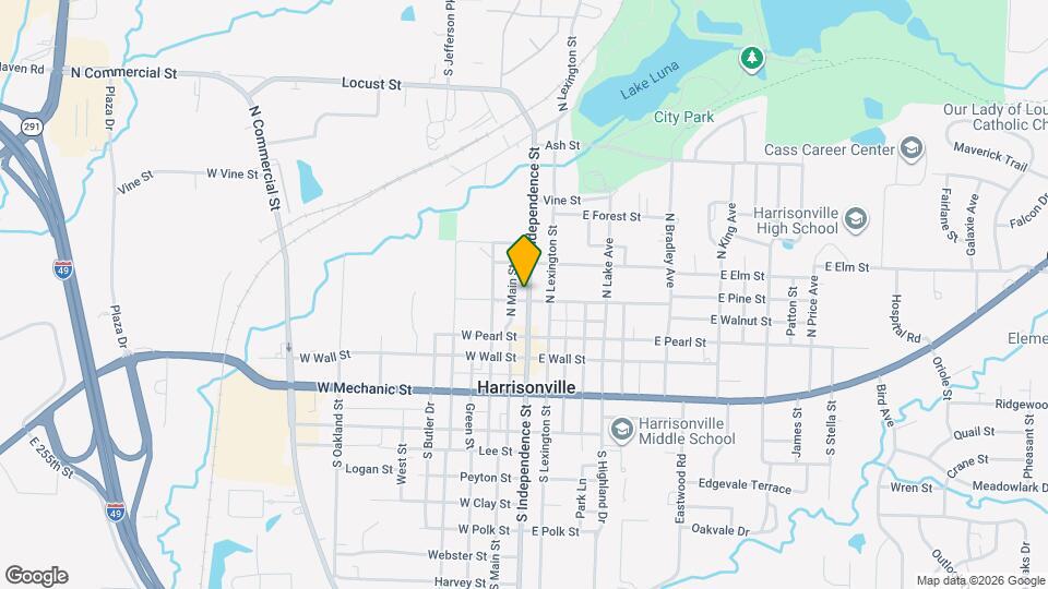 302 N Independence St Map and Location Details