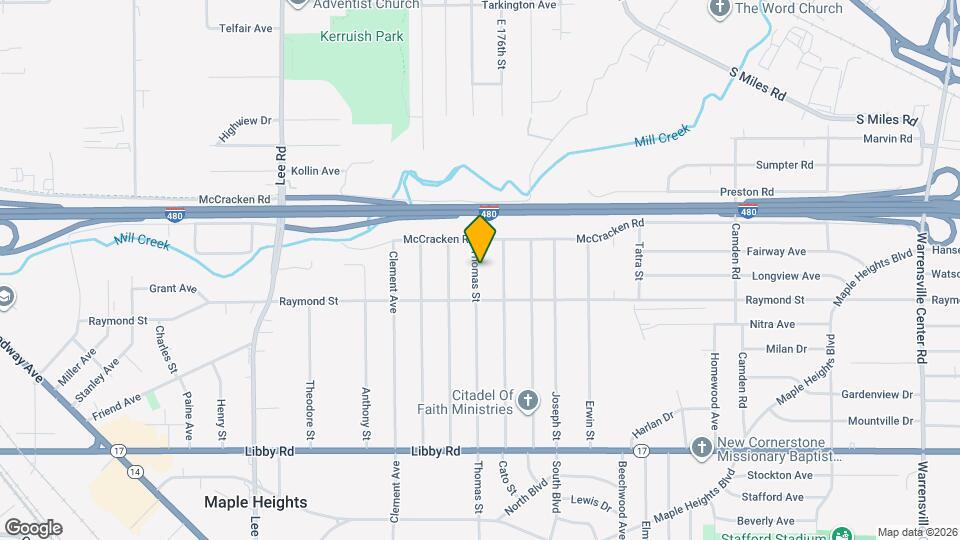 5055 Thomas St Mapa y Detalles de la Ubicación