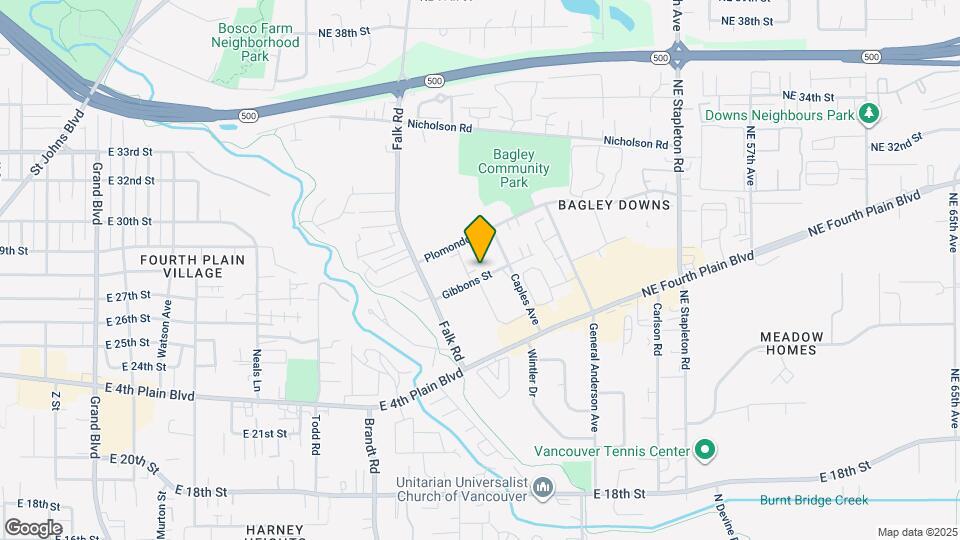 4202 Gibbons St Map and Location Details