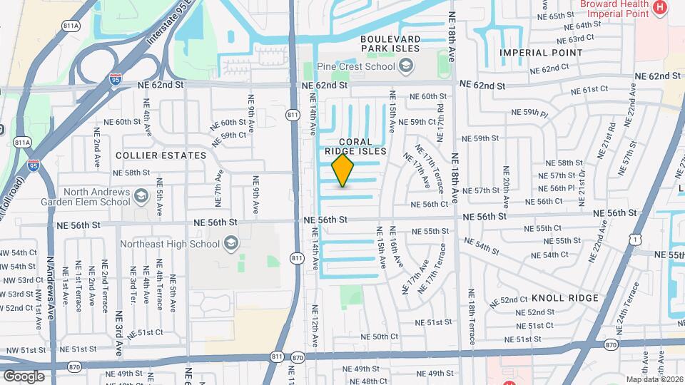 1430 NE 57th St Map and Location Details