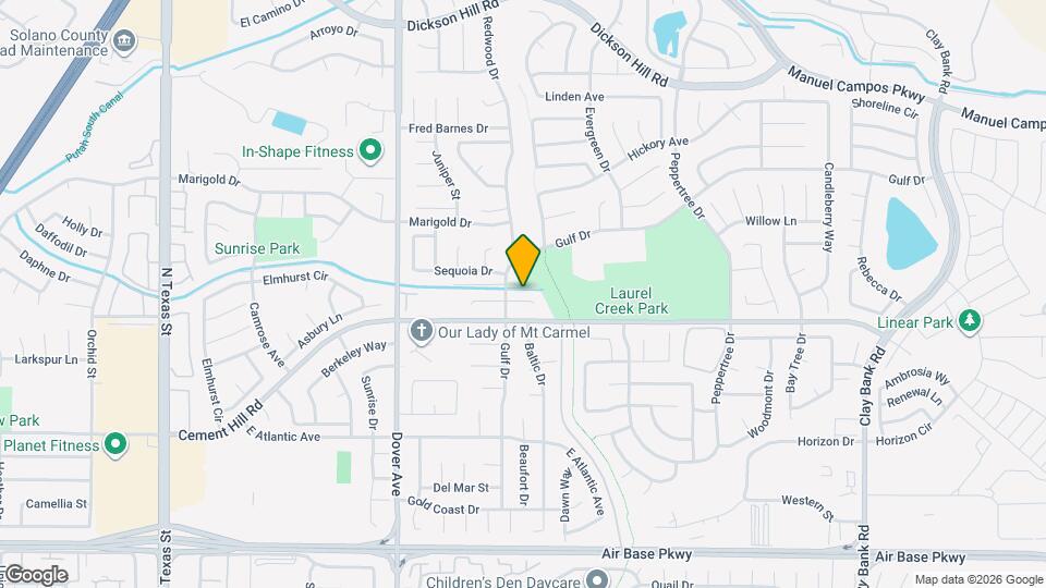 812 Briarwood Ct Map and Location Details