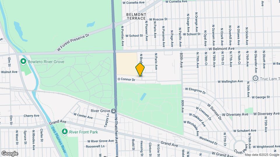 8240 W O'Connor Dr Mapa y Detalles de la Ubicación