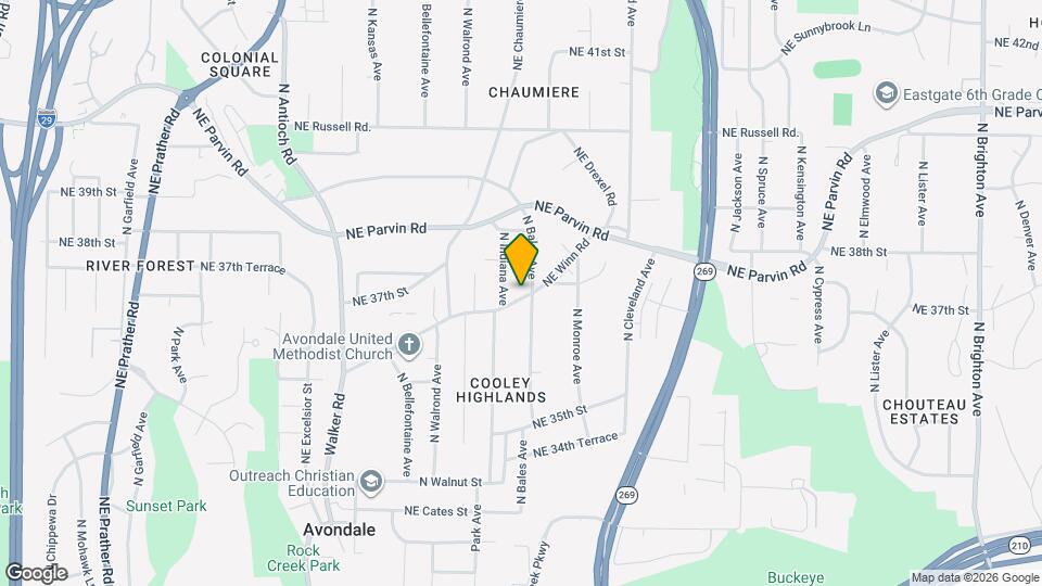 3418 NE Winn Rd Map and Location Details