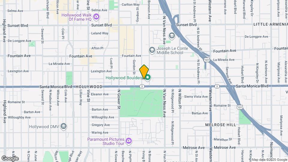 1114 4/5 Tamarind Ave Map and Location Details