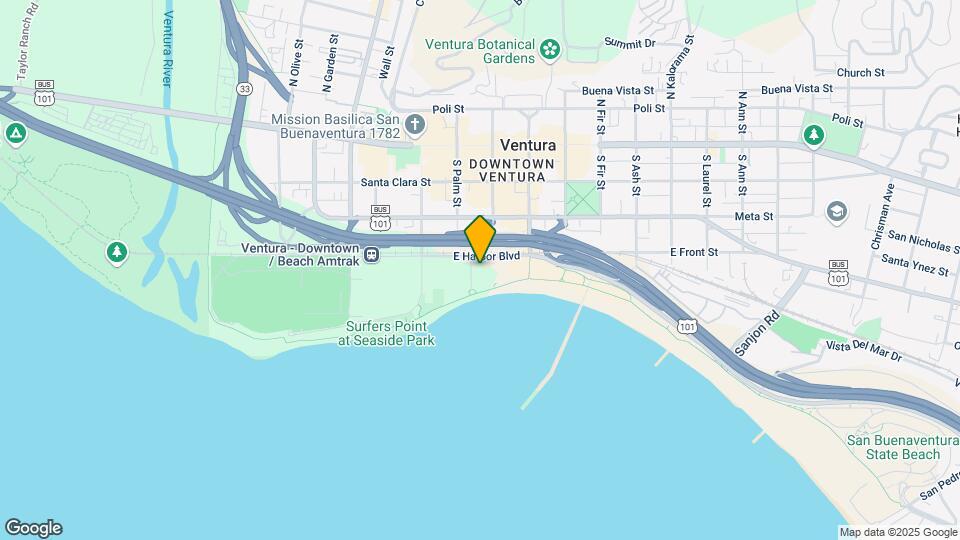 350 Paseo De Playa Mapa y Detalles de la Ubicación