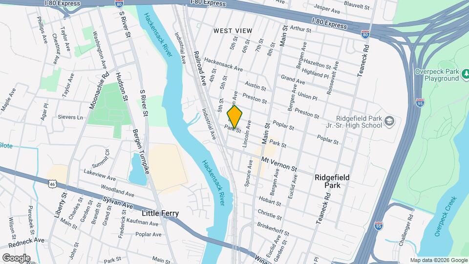 33 Park St, Unit 33 Park Street 2nd Floor Map and Location Details
