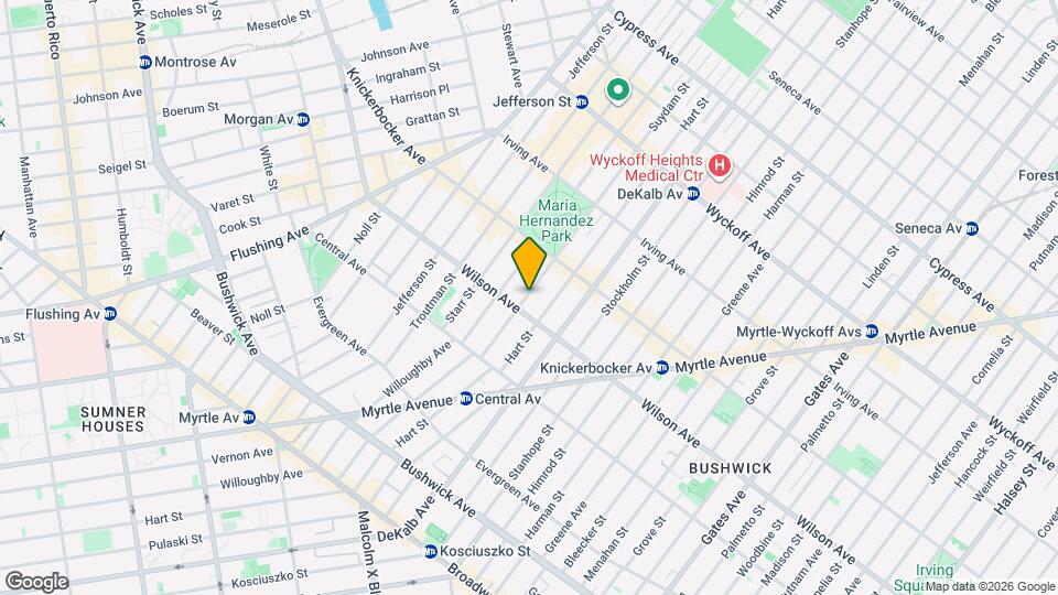 222 Suydam St Map and Location Details