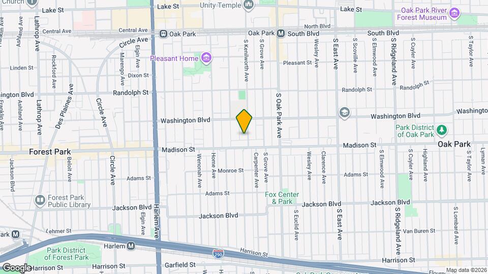 429 S Kenilworth Ave Map and Location Details