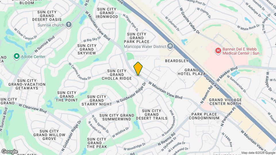 15082 W Cactus Ridge Way Map and Location Details