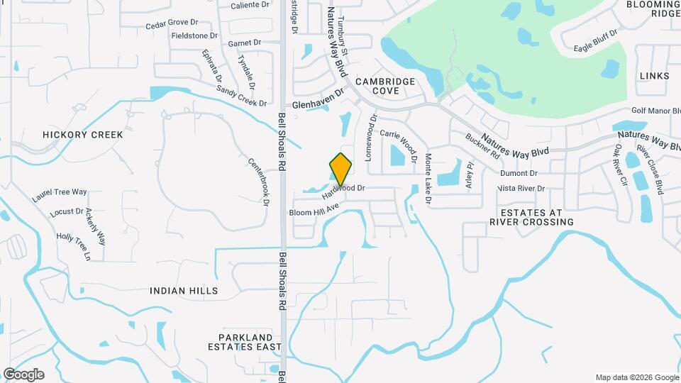 1033 Hardwood Dr Map and Location Details