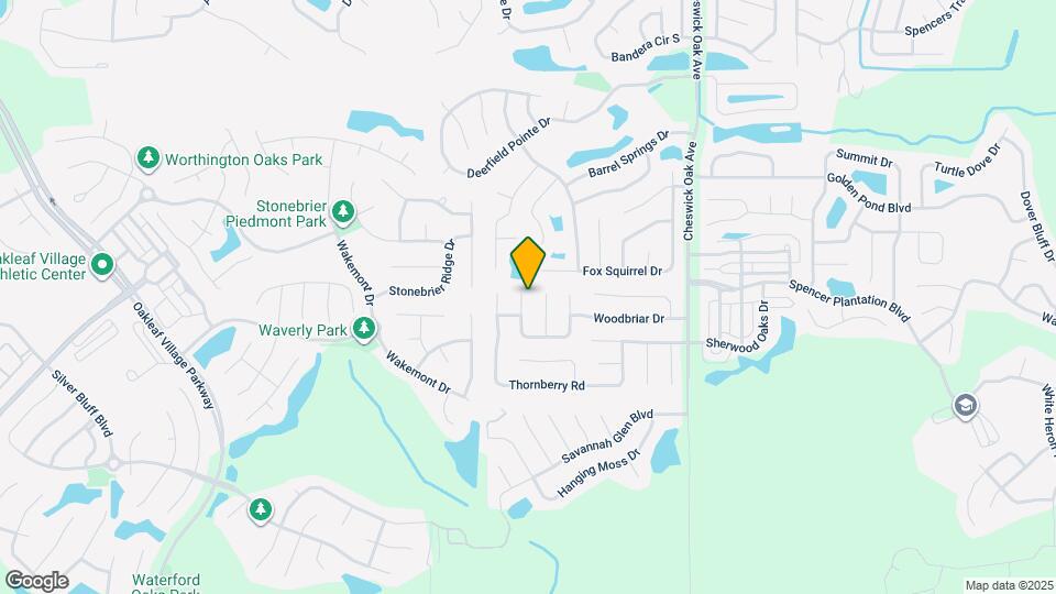 616 Fallen Timbers Dr Map and Location Details
