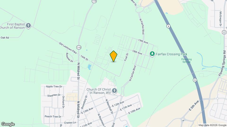 400 Silver Birch Dr Map and Location Details