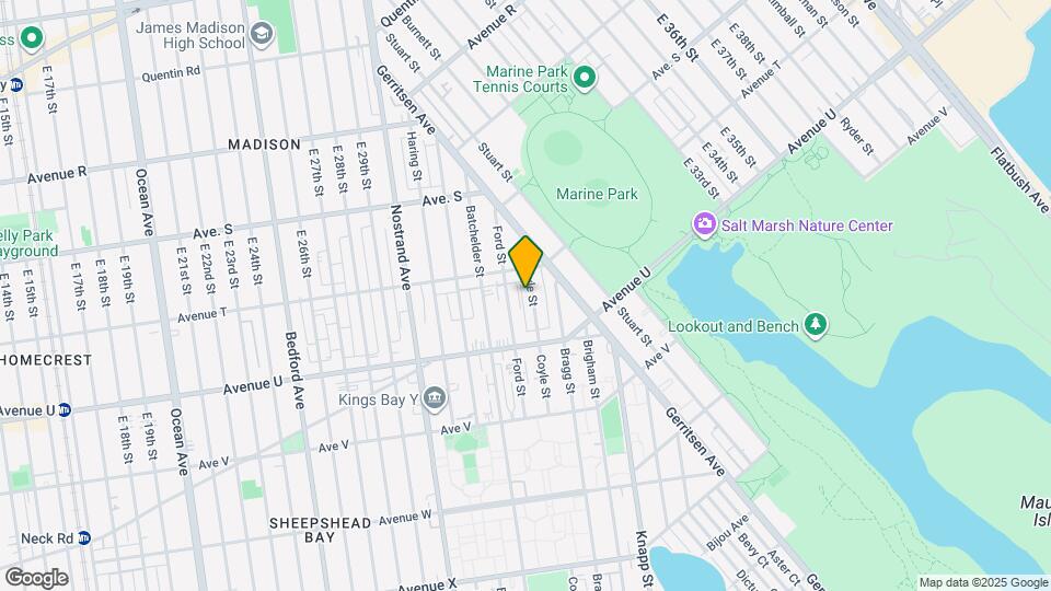 2030 Coyle St Map and Location Details