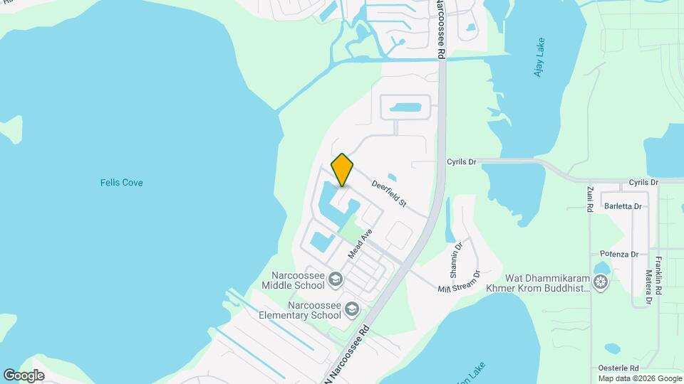 2712 Vermillion Ct Map and Location Details