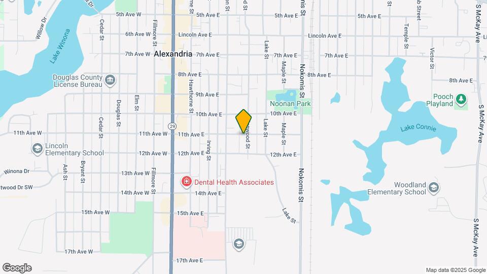 1102 Kenwood St Mapa y Detalles de la Ubicación