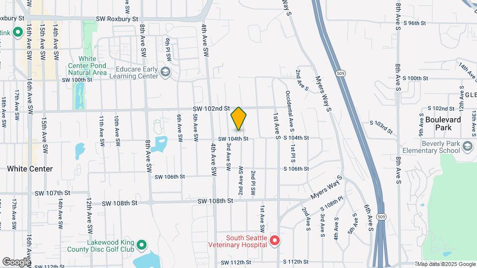 210 SW 104th St, Unit ADU Map and Location Details