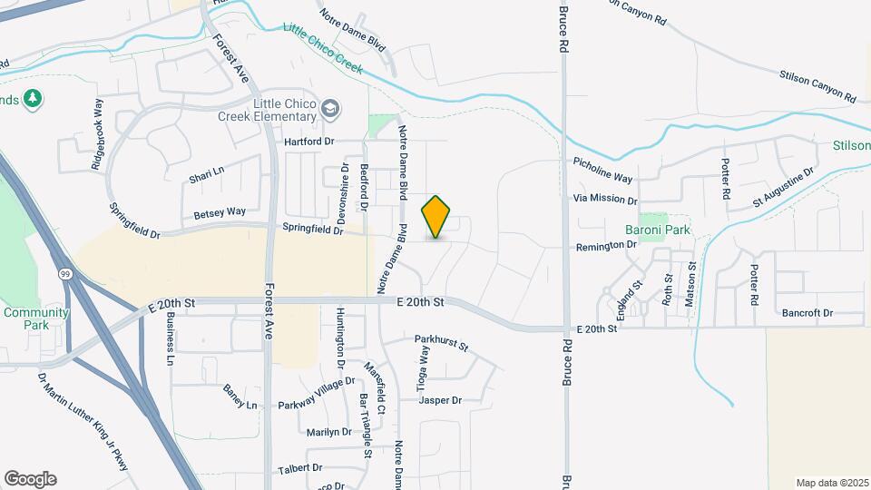2267 Springfield Dr, Unit #203 Map and Location Details
