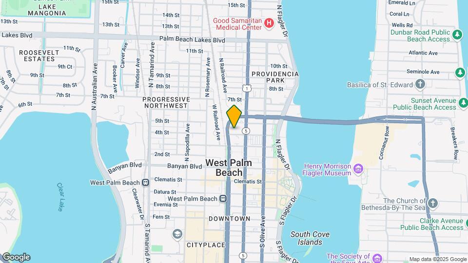 One West Palm- Multi-Family Map and Location Details