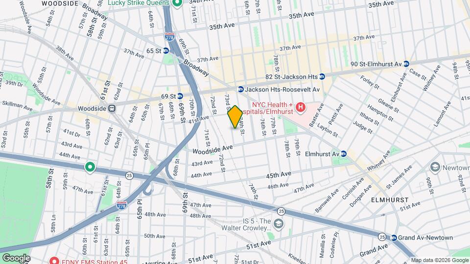 4145 73rd St Mapa y Detalles de la Ubicación