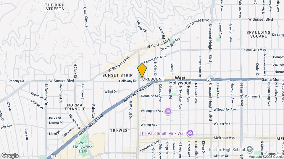 711 Westbourne Dr Mapa y Detalles de la Ubicación