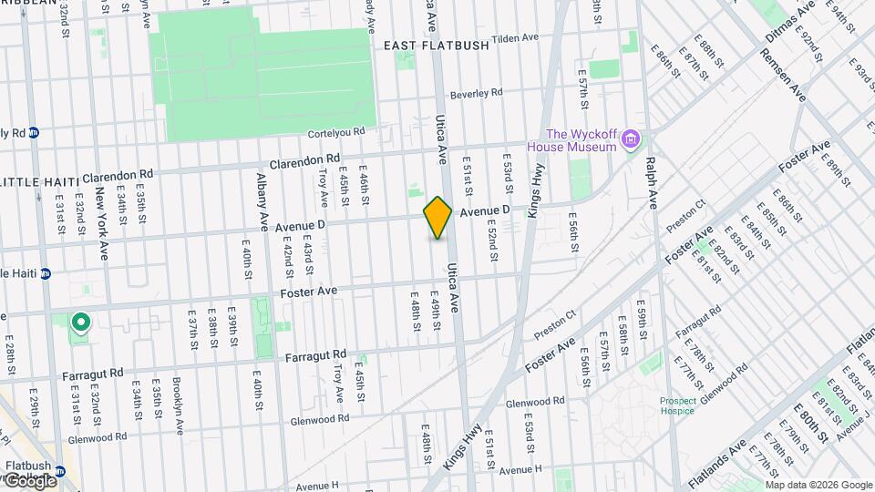 837 E 49th St Map and Location Details