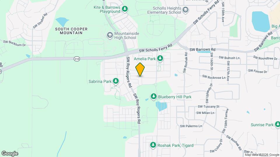 13273 SW 169th Ave Map and Location Details