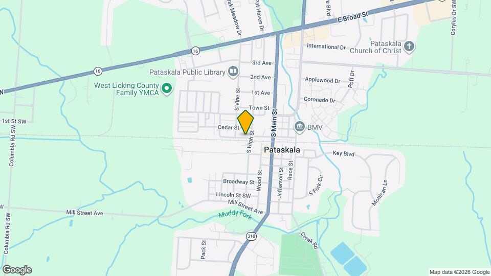 52 Railroad St SW Map and Location Details