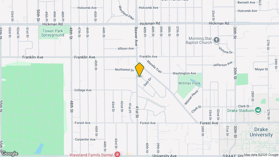 1728 Northwest Dr Map and Location Details