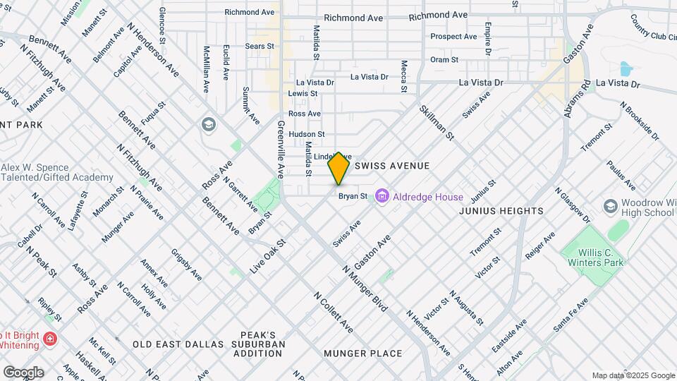 1304 Hubert St Map and Location Details