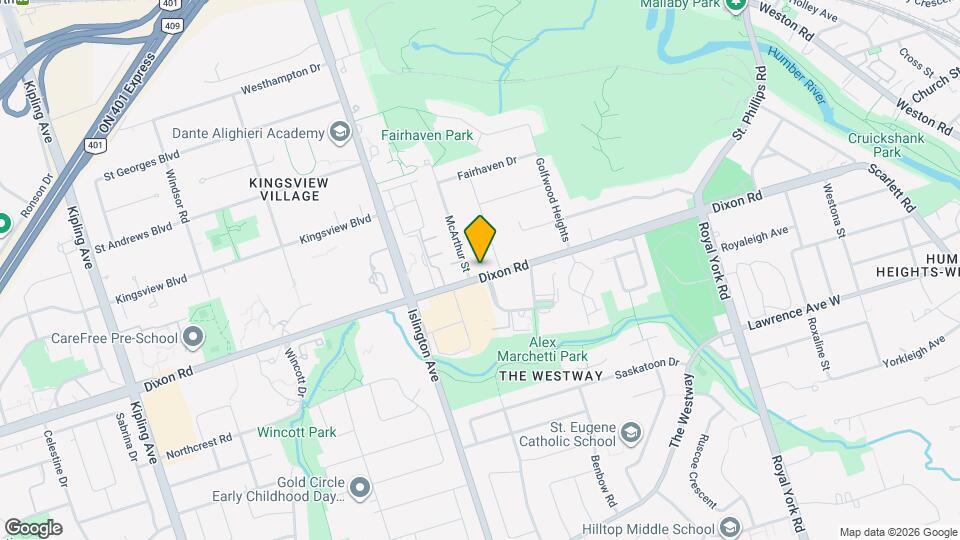 214 Dixon Rd Map and Location Details