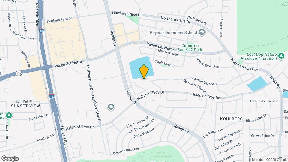 7415 Camino Del Sol Dr Map and Location Details