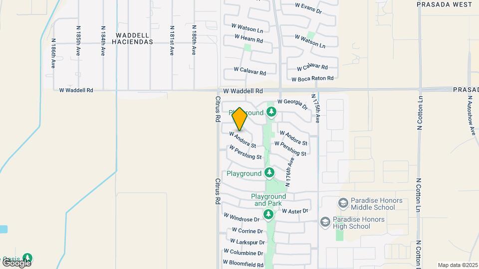 17816 W Andora St Map and Location Details