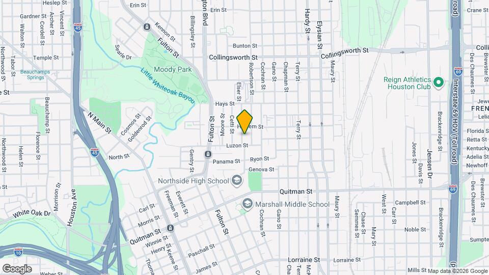 2816 Elser St Map and Location Details