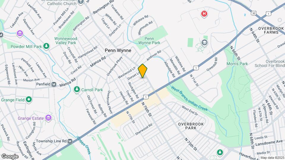 1404 Greywall Ln Map and Location Details