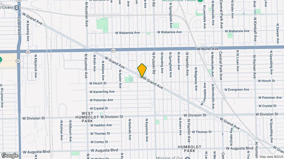 4044 W Hirsch St, Unit 1R Map and Location Details