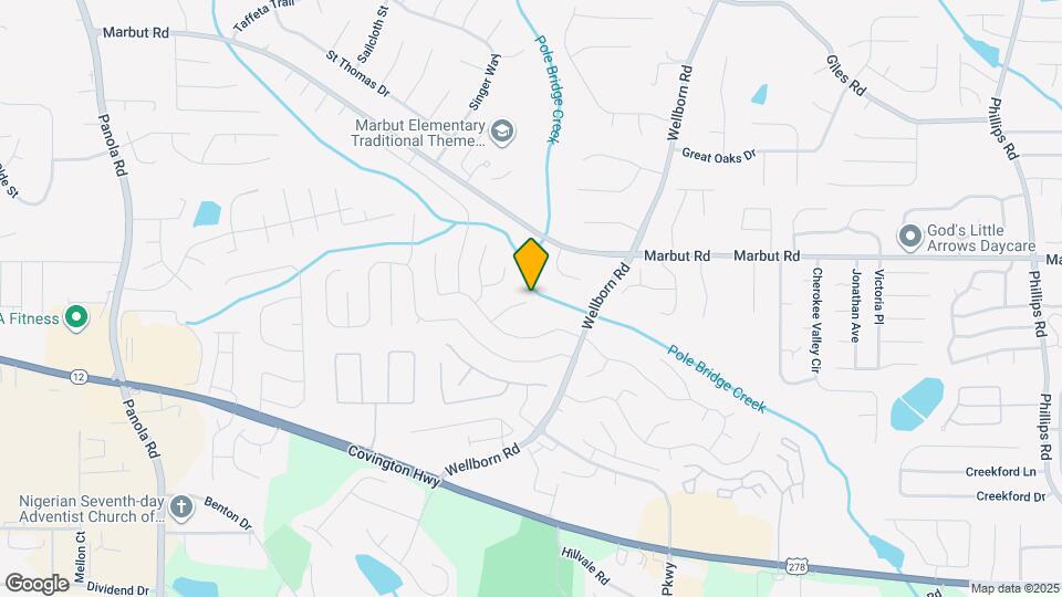 2176 Cold Springs Cir Map and Location Details