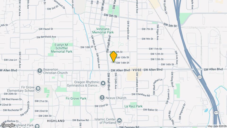 12408 SW 14th St, Unit 12406 Map and Location Details
