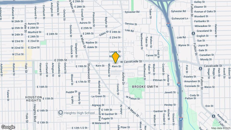 912 Kern St Map and Location Details