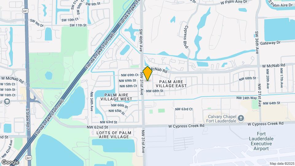 3021 NW 68th St Map and Location Details
