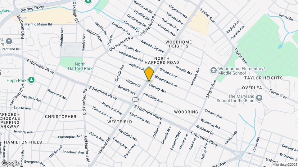 6901 Harford Rd Mapa y Detalles de la Ubicación