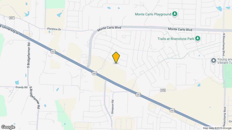 140 Briar Grove Dr Mapa y Detalles de la Ubicación