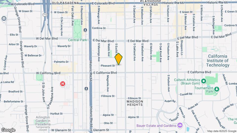 530 S Euclid Ave Map and Location Details