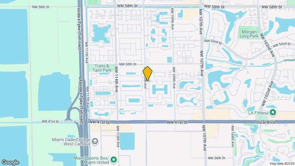 4748 NW 111th Ct Map and Location Details