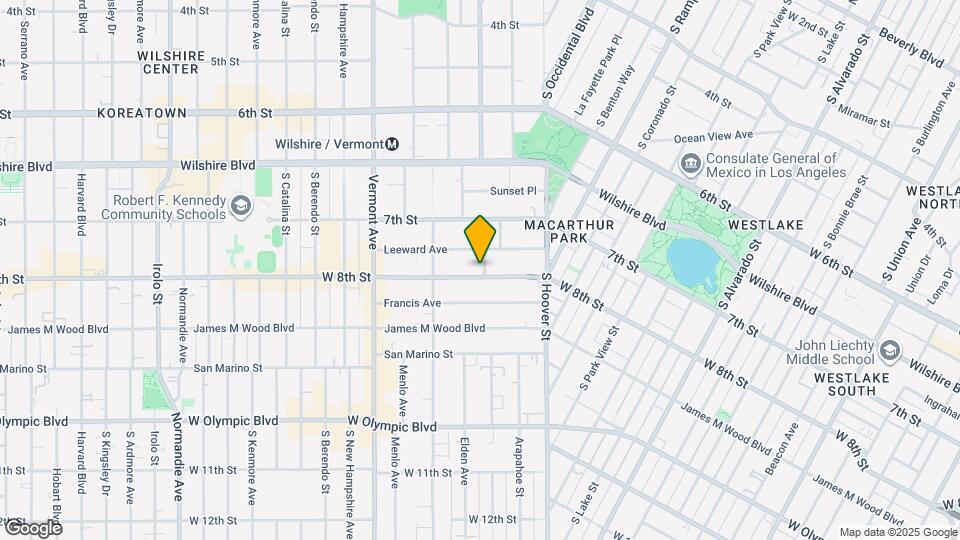 Leeward & 8th St Apartments Mapa y Detalles de la Ubicación