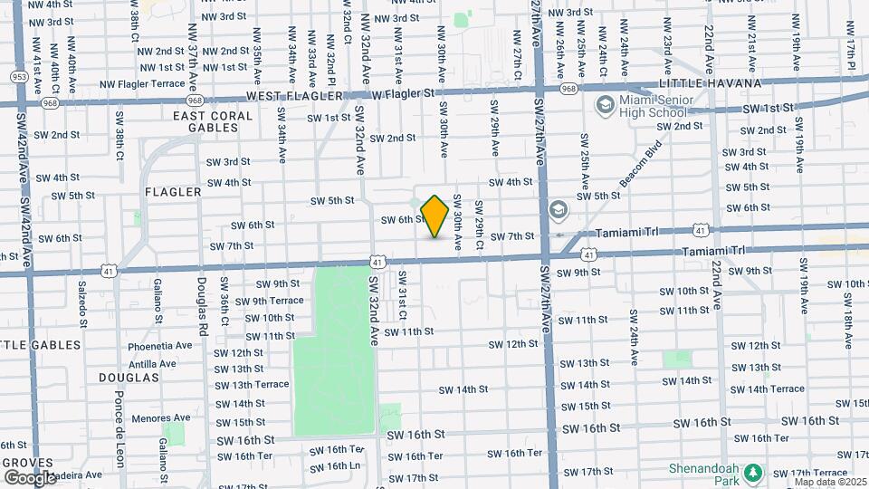 3044 SW 7th St Map and Location Details